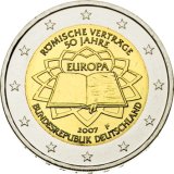 2 Euro Rmische Vertrge Deutschland 2007