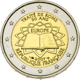 2 Euro Rmische Vertrge Frankreich 2007
