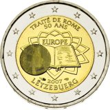 2 Euro Rmische Vertrge Luxemburg 2007