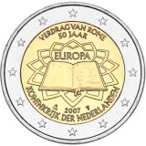2 Euro Rmische Vertrge Niederlande 2007
