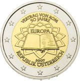 2 Euro Rmische Vertrge sterreich 2007
