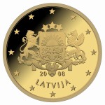 10-50 Cent Euromünze Lettland