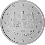10-50 Cent Entwurf Slowakei
