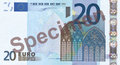 20 Euro Banknote - Wertseite