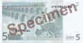 5 Euro Banknote - Bildseite