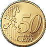 50 Cent Umlaufm�nze