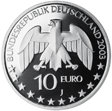 10 Euro Gedenkmünze Justus Liebig - Deutschland 2006