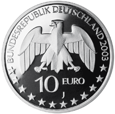 10 Euro Gedenkmnze Justus Liebig - Deutschland 2006