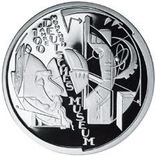 10 Euro Gedenkmnze 100 Jahre Deutsches Museum Mnchen