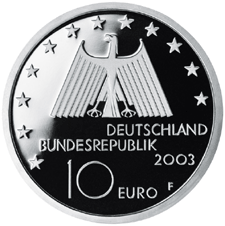 10 Euro Gedenkmünze Ruhrgebiet - Deutschland 2003