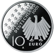 10 Euro Gedenkmünze 17. Juni 1953 - Deutschland 2003