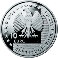10 Euro Münze Wattenmeer - Deutschland 2004