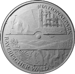 10 Euro Gedenkmnze Nationalpark Bayerischer Wald