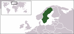 Schweden Landkarte