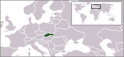 Slowakei Landkarte