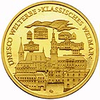 100 Euro Goldmünze Weimar