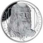 10 Euro Gedenkmnze Leonardo da Vinci - Italien 2006